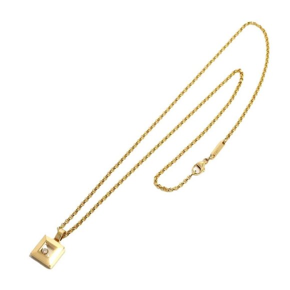 Chopard Happy Diamond Necklace 18K Yellow Gold 750 90289882 - Picture 1 of 7